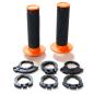 Preview: DOMINO D200 D-Lock Griffe schwarz/orange