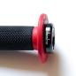 Preview: DOMINO D200 D-Lock grips black/red
