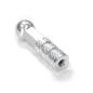 Preview: KLS wheel adjuster nut FIM 2025 silver