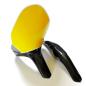 Preview: GPM GP3 front number plate Longtrack black/yellow with mudguard