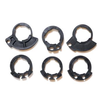 DOMINO D200 D-Lock grips black/red