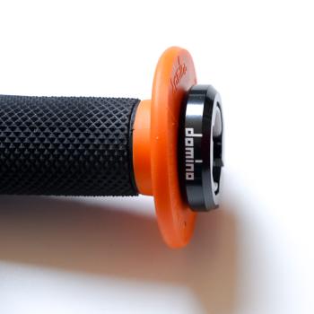 DOMINO D200 D-Lock Griffe schwarz/orange