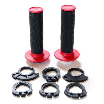 DOMINO D200 D-Lock grips black/red