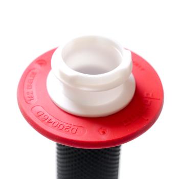 DOMINO D200 D-Lock grips black/red
