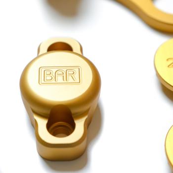 Preview: BAR Gabelplatte gold