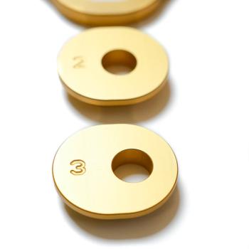 Preview: BAR Gabelplatte gold