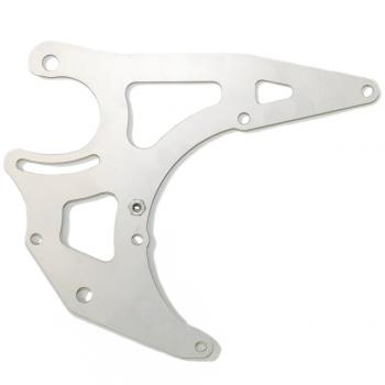 JAWA engine plates silver