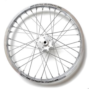 SM PRO Hinterrad 22" silber