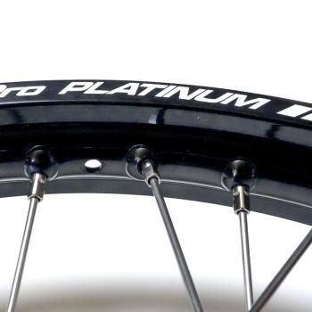 SM PRO Hinterrad 22" schwarz