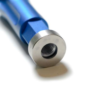 Preview: BAR Kettenspannermutter FIM 2025 blau