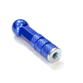 KLS wheel adjuster nut FIM 2025 blue