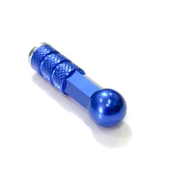 KLS wheel adjuster nut FIM 2025 blue