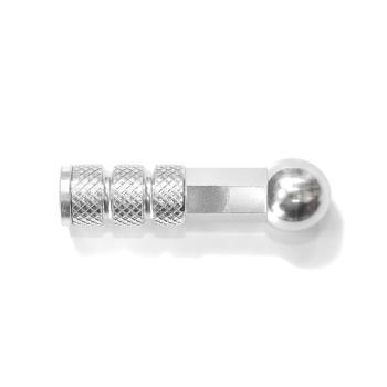 KLS wheel adjuster nut FIM 2025 silver