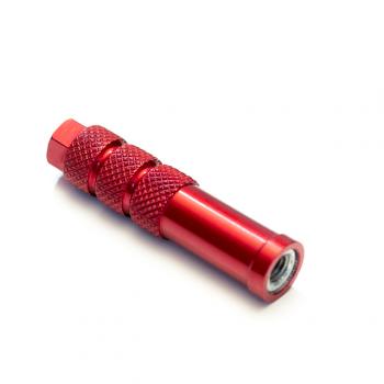 KLS wheel adjuster nut red
