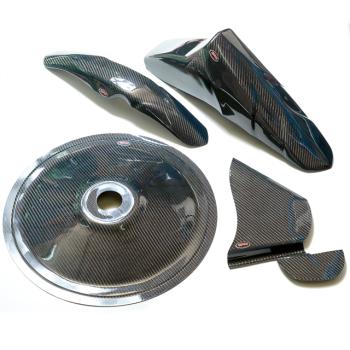 GPM ST1 mudguard set carbon fibre