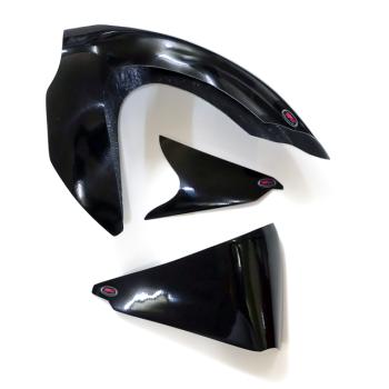 GPM GP5 Langbahn Innenkotflügelset hinten schwarz