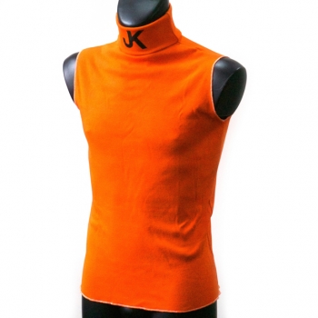 JK roll-neck shirt orange