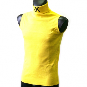 JK roll-neck shirt yellow
