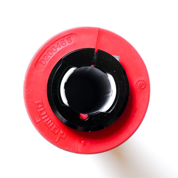 DOMINO D200 D-Lock grips black/red