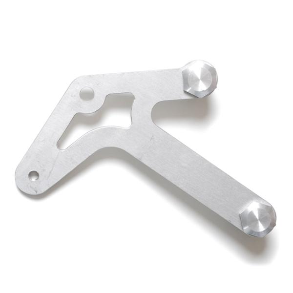 ESO LT left footrest plate