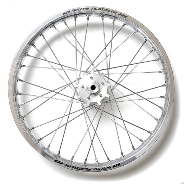SM PRO rear wheel 22" silver