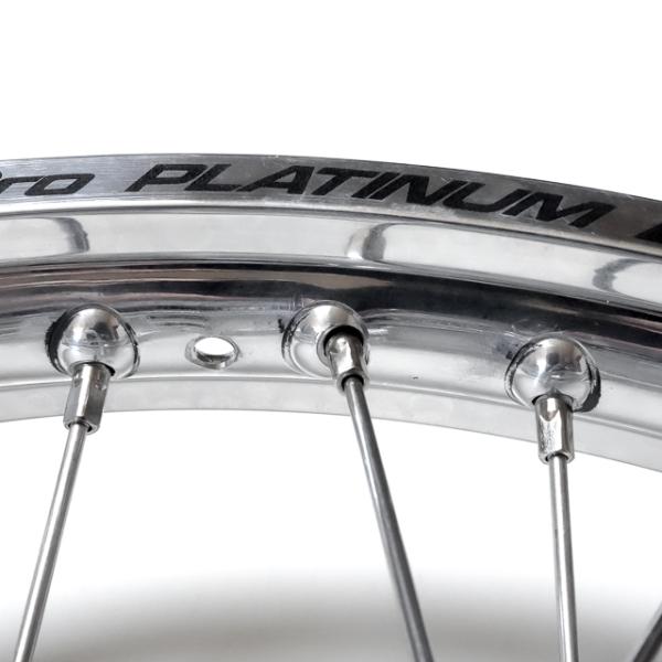 SM PRO rear wheel 22" silver