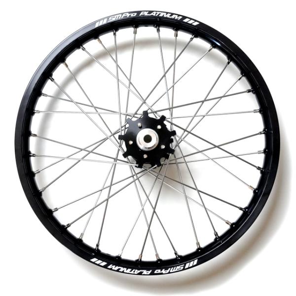 SM PRO Hinterrad 22" schwarz
