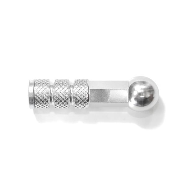 KLS wheel adjuster nut FIM 2025 silver