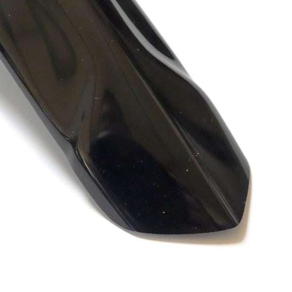 GPM GP3 front number plate Longtrack black/yellow with mudguard