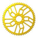 ZF rear sprocket 50-63t gold