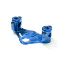 JAWA Gabelplatte mit Lenkerhalter blau