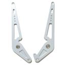 BAR fork arm set silver