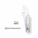 BAR footrest bracket STD silver