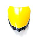GPM GP5 front number plate Longtrack black/yellow